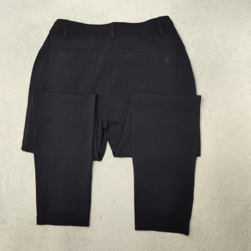 Public Rec Jogger Pants Men 33x32 Black Slim Stretch 5 Pocket Golf Nylon Spandex